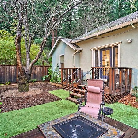 California Cottage Less Than 4 Mi To Redwood Hiking Trails Ben Lomond Exteriör bild
