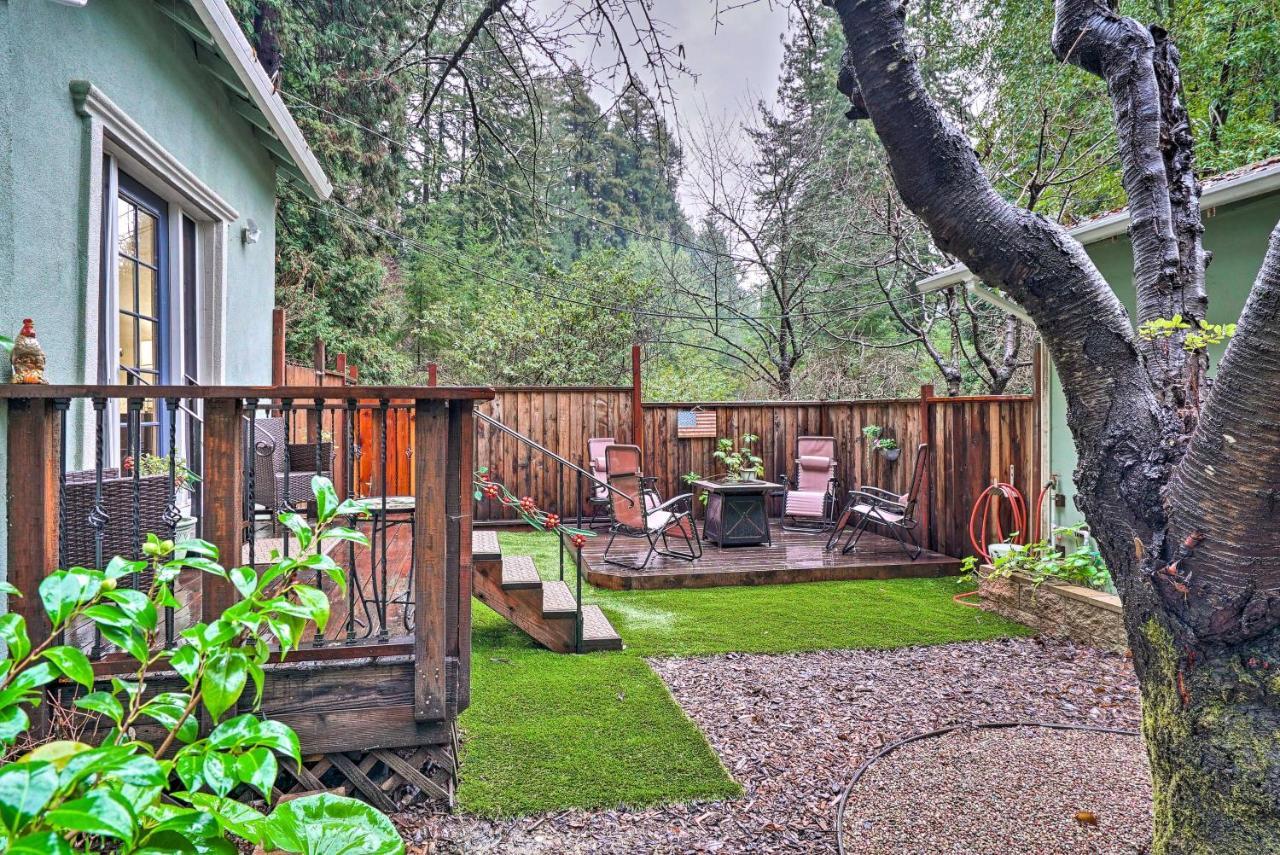 California Cottage Less Than 4 Mi To Redwood Hiking Trails Ben Lomond Exteriör bild