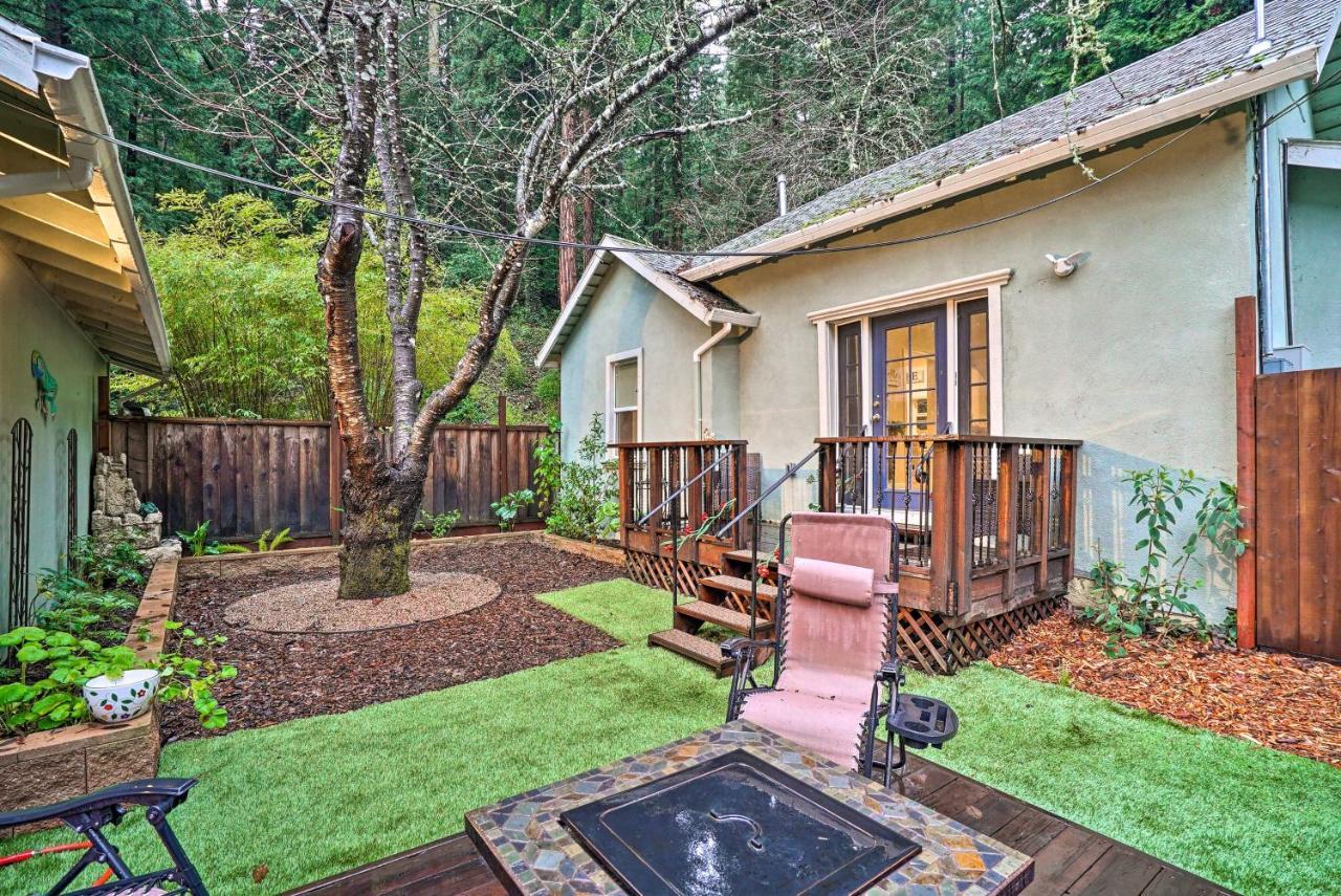 California Cottage Less Than 4 Mi To Redwood Hiking Trails Ben Lomond Exteriör bild