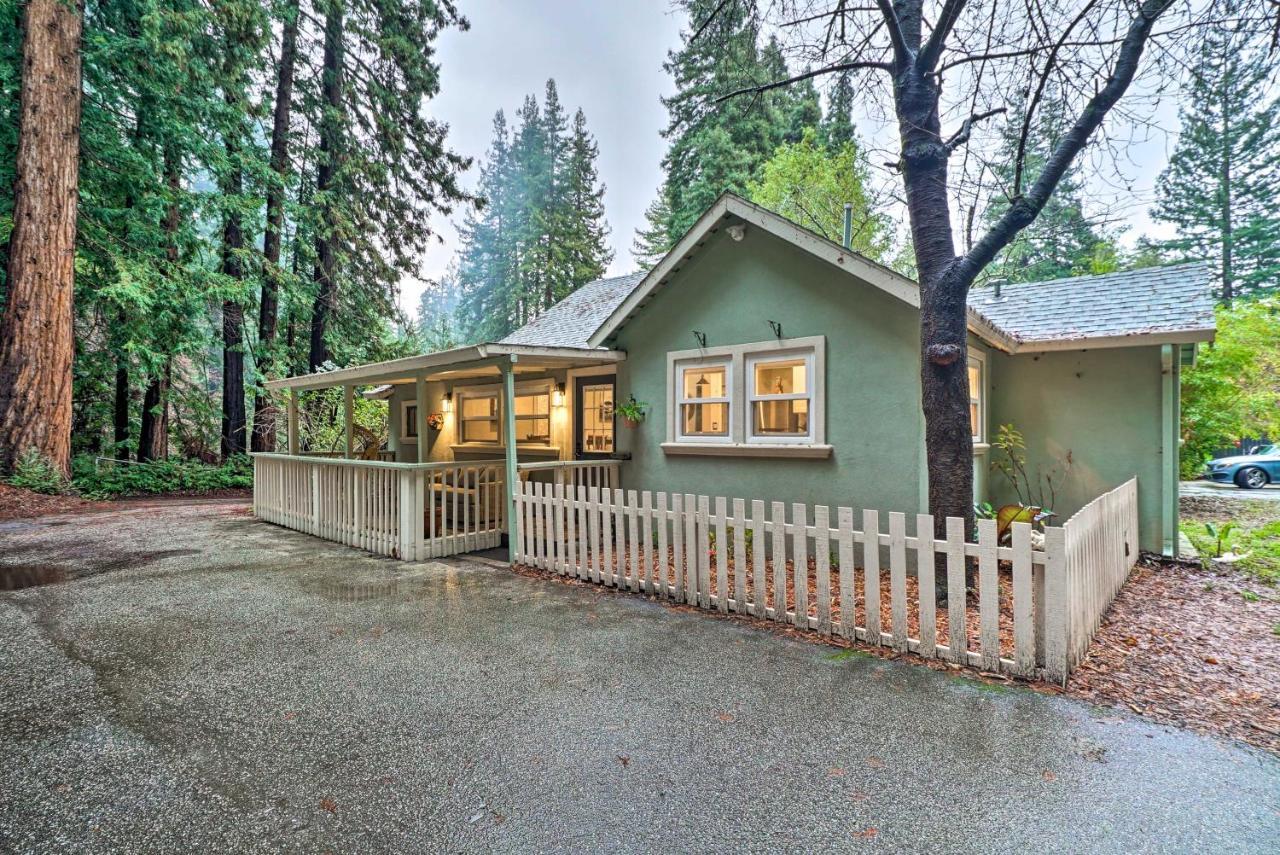 California Cottage Less Than 4 Mi To Redwood Hiking Trails Ben Lomond Exteriör bild