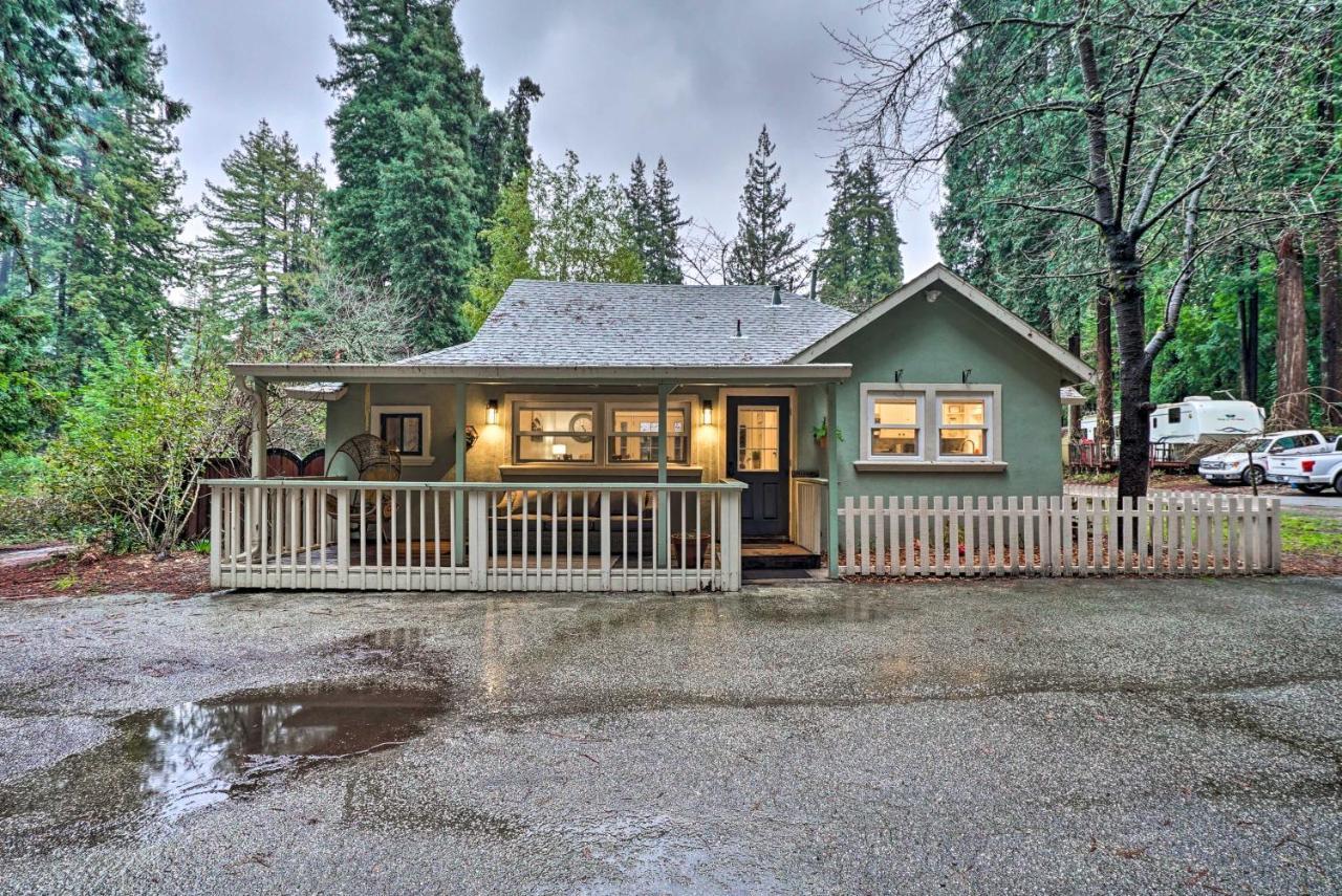 California Cottage Less Than 4 Mi To Redwood Hiking Trails Ben Lomond Exteriör bild